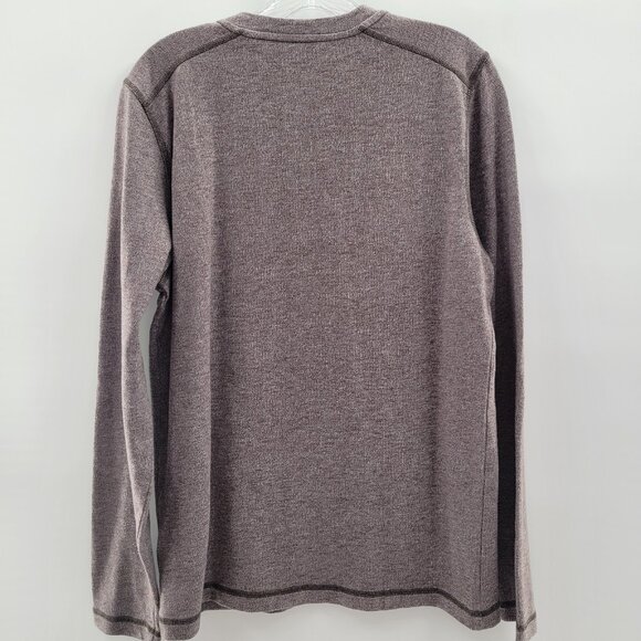 North Face Long Sleeve Hensley, Men's, Brown Size M. Cotton/Polyester Blend - Picture 5 of 5